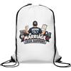 Generic Marito Fornire Matrimonio Tech Support Guida Palestra Sacca Casual Coulisse Bag Bianco