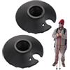 Generic Sostituzione per cestini da trekking antiscivolo | 2pc 4g 4.8x2.2cm PP Antiscivolo Trekking Pole Mud Cesti Con 1.5 cm Interno Prevenire Affondare Nella Neve Sabbia Per