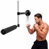 Generic Supporto da parete per allenamento di velocità da boxe, regolabile in altezza e pieghevole, migliora velocità e precisione, salvaspazio, facile da installare per casa e palestra