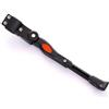 XFGtureIO Cavalletto Bici 1 pz Nero/Bianco Regolabile MTB Strada Bicicletta cavalletto parcheggio rastrelliera Supporto Mountain Bike Laterale Piede Bici