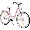 MILORD Bicicletta da donna da città, comfort retrò, stile olandese, vintage, 26, 28, 3 marce