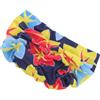 COLLBATH Cuffia da Piscina Donna Elegante in Stoffa per Chioma Ricci | Leggera, per Piscina e Doccia, Design Plissettato, Adatta ad Adulti e Chioma