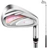 gaonolf Golf Iron - Mazza da golf da donna, 7, in grafite, mano destra | 32 gradi loft golf club legno con albero in carbonio per daly, prestazioni stabili per la pratica e partite di golf reali