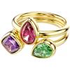 SWAROVSKI SET 2 ANELLI IMBER MULTICOLORE 60