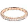 SWAROVSKI ANELLO MATRIX VITTORE FINITURA ORO ROSA 18K, 48