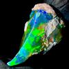AK GEMS AND JEWELLERY Opal gemstone, Nera Naturale Opal Crudo, Etiope fire Opal rough 9 KT 22x12 MM