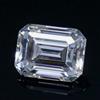 Certificato Loose Cvd Diamante Smeraldo Laboratrio Cresciuta 1 PC D Colore