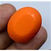 Gemsmyriad 50.00 KT Perfetto Naturale Arancione Opale Agrati Certificato Non Scaldato Ovale