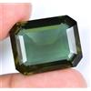 Gemscopious 32.90 CT Naturale Verdastro Moldavite Smeraldo Certificato Perfetto Loose Gemma