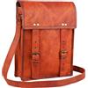 Fatto a mano Borse A Tracolla Verticali In Pelle Nuove Da 11" Per Donna