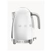 Smeg Bollitore con controllo della temperatura 50's Style, 1,7 L - Argento
