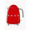 Smeg Bollitore con controllo della temperatura 50's Style, 1,7 L - Rosso