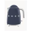 Smeg Bollitore con controllo della temperatura 50's Style, 1,7 L - Blu