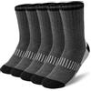 Hocerlu Calzini Uomo, 5 Paia Calze Uomo Termiche in Spugna, EU 39-45 | Calze Termiche Uomo Calze Imbottite per Lavoro Trekking Sportive Running