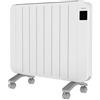 Taurus - Radiatore Elettrico Nepal 2000W | 10 elementi | Parete o pavimento | Termostato regolabile | Display LCD | Programmazione 24/7 | Silenzioso con spegnimento totale