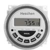 Heschen Interruttore Orario Digitale LCD Programmabile Settimanalmente, CN304, AC 200-250V, 16A, 5 Pin