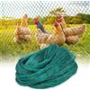 MENGBEI Rete Anti-uccelli, Rete per Polli, Rete per Pollame, Protezione per Frutta, Maglia da 4 cm, Resistente ai Raggi UV, Facile Installazione, Robusta & Riutilizzabile, Verde (4m x 5m)