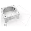 Heschen - Copertura impermeabile, dimensioni: 70 mm x 70 mm, per il timer a programmazione settimanale CN101 con schermo digitale LCD e interruttore