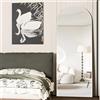 NEUWEABY Specchio a figura intera, 141 x 40 cm specchio da pavimento con supporto, specchio ad arco Argento da terra o da appoggio per camera da letto e soggiorno