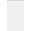 vidaXL Tenda a rullo oscurante bianca 135x230cm larghezza del tessuto 131,6cm poliestere