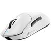 Merkloos Mouse da gaming wireless - 55 g ultraleggero - 25000 DPI - Bianco - Bluetooth e 2.4 GHz