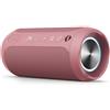Merkloos Altoparlante portatile - Speaker Bluetooth - Impermeabile IPX7 - 20 W - Rosa