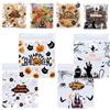 VINDENI Sacchetti Halloween Caramelle, 200 PCS Sacchetti Porta Caramelle Halloween | 10 x 10 cm Halloween Sacchetti Caramelle, Trasparenti Adesiva, Caramelle, Regali, Omaggi Promozionali e Feste