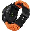 BINLUN Compatibile con Garmin Cinturino 20mm 22mm 26mm, Cinturino in Nylon Paracord Intrecciati Adatto per Quickfit Militare Sport Cinturini di Ricambio Adatto per Fenix/per Instinct/per Forerunner