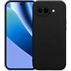 KEJI Cover Custodia in TPU, Morbido Custodia Cover Slim Anti Scivolo Custodia Protezione Posteriore Cover Antiurto per google pixel 10a (NERO)