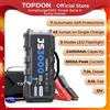 Topdon JS3000 3000A Jump Starter Power Bank 12V Dispositivo di avviamento per auto 24000Mah Batteria Jump Start per Booster per 9L Gas e 7L Diesel