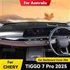 NONE Cruscotto Copertura Zerbino Protettivo Pad Per CHERY TIGGO 7 Pro 2025 Accessori Auto Cruscotto Parasole Tappeto Anti-UV Dash Zerbino