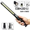 Heinast Lampada da lavoro a LED COB ricaricabile USB Luce di ispezione senza fili magnetica portatile per emergenza di officina domestica di riparazione auto