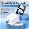 RSH Robot con schermo touch e controllo tramite dito per Tuya, telecomando intelligente Bluetooth, timer, clicker per schermo, compatibile con Alexa e Google Home.