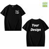 T-shirt in cotone 100% Logo personalizzato Stampa Immagine Abbigliamento per uomo e donna Fai da te Empresa Ricamo Cultura della squadra Top a maniche corte