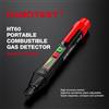 HABOTEST HT59 HT60 HT61 Rilevatore di fughe di gas Rilevatore di gas combustibile Allarme sonoro e schermo Mini rilevatore di gas per metano naturale