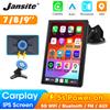 jansite 7/8/9 '' Supporto Orientamento e Ritratto Specchietto per Auto Radio Wireless Carplay Android Auto Lettore Video Multimediale Schermo Universale