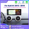 AUTOTOP 12.3\" Lettore Multimediale Wireless CarPlay Android Auto per Audi A1 2012-2018 BT WiFi GPS Navigazione Stereo Schermo Linux
