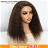 Rebecca Youth Parrucca Bob Liscia Naturale da 14 Pollici con Parte Laterale, in Capelli Umani, con Rete a C, Colore Nero Naturale, Senza Colla