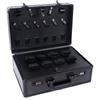 NONE Organizer per Attrezzi da Barbiere, Valigetta Multi-Strato per Strumenti da Parrucchiere, Contiene Forbici, Trimmer, Pettine, Asciugacapelli
