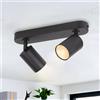 CHENBEN Lampada da Soffitto LED, Lampadario per Negozio, Spot per Camera da Letto e Corridoio, Compatibile con Lampadine GU10, Illuminazione Decorativa per Casa