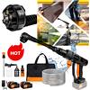 DayPlus Idropulitrice Senza Fili con Batteria 4.0Ah, Idropulitrice Portatile con Ugello 6-in-1, Idropulitrice ad Alta Pressione Senza Spazzole per Auto