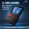 GAMINJA Console di gioco portatile GAMINJA 300 giochi classici 8bit/16bit Schermo HD da 2,8 pollici Mini console di gioco retrò Regalo per la nostalgia