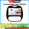 HIZPO Autoradio Android AI da 9 Pollici per Renault Kaptur Captur 2019 2018 2017 2016, Lettore Multimediale con Carplay Wireless, Carplay Auto 4G LTE
