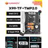 HUANANZHI Scheda Madre HUANANZHI X99-TF GAMING+TPM2.0 LGA2011-3 4xDDR4/DDR3 M.2 PCIe3.0 ARGB SATA3.0 per Xeon E5 V3/V4