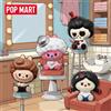 POP MART POPMART POP Bean Labubu The Monsters Hair Salon Series Blind Box - Statuetta Anime Carina Ornamento Regalo Bambola Misteriosa