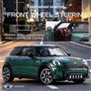 Modellino in Scala 1:24 Mini Cooper S Versione Classica, Auto Compatta Britannica Retrò, Modello in Lega Pressofusa con Luci e Suoni