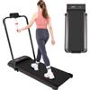 CITYSPORTS PRO Tapis roulant, tapis roulant elettrico, tapis roulant pieghevole da 12 km/h, telecomando, per casa e ufficio, motore potente e silenzioso da 2,0 HP, display a LED, 120 kg