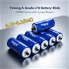 DIANKAISHOU Batteria al litio titanato LTO originale Yinlong 2.3V 45Ah 6-72PCS, stock UE/PL, scarica 10C, per progetti fai-da-te 12V 24V 48V, per imbarcazioni elettriche, altoparlanti solari, batteria LTO 66160K