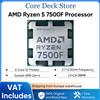 AMD Processore AMD Ryzen 5 7500F 3.7GHz 6 Core 12 Thread 32MB di Memoria Cache per Giochi TPD 65W Zen 4 Socket AM5 R5 7500F Fino a 5.0 GHz DDR5 5200MHz CPU per PC Desktop e Gaming