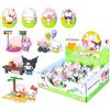 Autentica Scatola a Sorpresa Sanrio Twisted Egg da Assemblare, HelloKitty MY MELODY KUROMI Cinnamoroll, Bambola, Ornamento Fatto a Mano, Giocattolo per Bambini